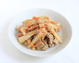ご飯が進む！豚肉と長芋の甘辛炒め。作り方4写真