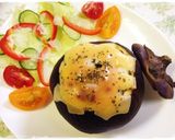 夏野菜グラタン in 茄子カップ作り方8写真