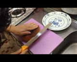 かんたん桃のショートケーキ【よーぽん】作り方5写真