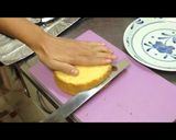 かんたん桃のショートケーキ【よーぽん】作り方6写真