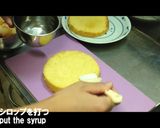 かんたん桃のショートケーキ【よーぽん】作り方10写真