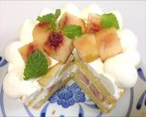 かんたん桃のショートケーキ【よーぽん】作り方21写真