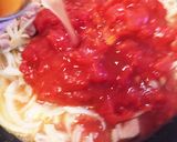 トマト缶で、スピード洋風☆親子丼♡ランチ作り方3写真