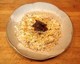 チーズリゾットのチーズフォンデュ添え作り方8写真