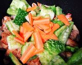鶏肉の苦瓜煮作り方4写真