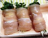 あと1品に、鶏ささみのチーズロール作り方3写真