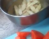 市販「比内鶏スープ」でごった煮です!作り方4写真