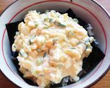 簡単、私の好きなランチ、タルタルソース丼作り方3写真