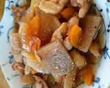 鶏皮と大根のトロトロ煮Σ(ﾟ∀ﾟﾉ)ﾉ作り方7写真