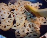 味付け簡単、きんぴられんこん。作り方4写真