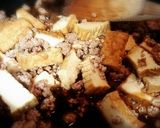 厚揚げと豚ひき肉の甘辛炒め＊辛さは後調節作り方5写真