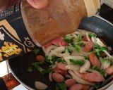 簡単♪ウインナー野菜炒め作り方3写真