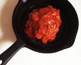 ナポリタンソースでイタリアンハンバーグ作り方2写真