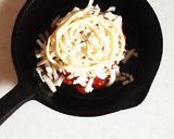 ナポリタンソースでイタリアンハンバーグ作り方4写真