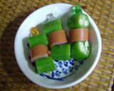 くまちゃん☆うさちゃんブンブン弁当♪作り方7写真