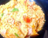余りご飯でトマトリゾット風作り方4写真