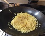 いくらの簡単美味しい和風パスタ作り方2写真