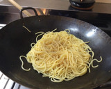 いくらの簡単美味しい和風パスタ作り方2写真