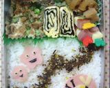くまちゃん☆うさちゃんブンブン弁当♪作り方11写真
