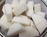 圧力鍋で簡単☆手羽元と大根のこっくり煮作り方1写真