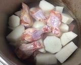 圧力鍋で簡単☆手羽元と大根のこっくり煮作り方2写真