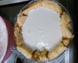 レアチーズクリームのズコット(ケーキ)作り方9写真