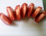 トマトの生ハム巻きサラダ作り方1写真