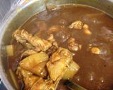 和風ホロホロ手羽元カレー作り方9写真