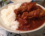 和風ホロホロ手羽元カレー作り方10写真