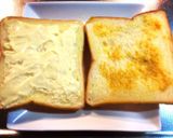 朝食♪丸ごとウインナーと卵のサンドイッチ作り方4写真