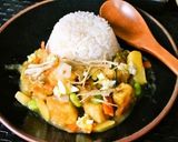 ベジタリアンカレー　凍り豆腐がお肉の食感作り方10写真