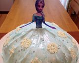 アナ雪エルサのドールケーキ 子供の日作り方19写真
