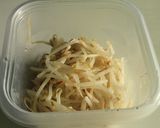 使い道いろいろ！電子レンジde茹でもやし作り方2写真