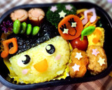 幼稚園キャラ弁＊たまごっち まめっち作り方4写真