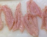 ササミの野菜巻き作り方1写真