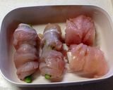 ササミの野菜巻き作り方3写真