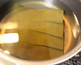 昆布だしでささみと大根おろしの和風スープ作り方1写真