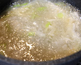 昆布だしでささみと大根おろしの和風スープ作り方4写真
