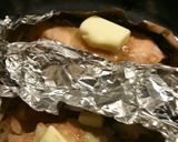 秋の味覚♪鮭のちゃんちゃんホイル焼き♫作り方9写真