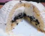 レアチーズクリームのズコット(ケーキ)作り方16写真