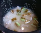 シンプルで美味！帆立と長ねぎの炊込ご飯作り方5写真