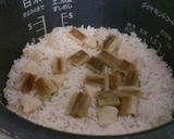 シンプルで美味！帆立と長ねぎの炊込ご飯作り方7写真