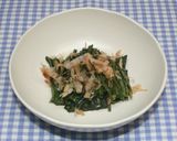 簡単☆絶品☆乾燥ほうれん草のおひたし作り方8写真