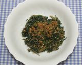 簡単☆絶品☆乾燥ほうれん草のおひたし作り方9写真