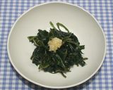 簡単☆絶品☆乾燥ほうれん草のおひたし作り方10写真