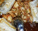 太刀魚⭐キムチ入り煮付け⭐美味しい煮魚⭐作り方4写真