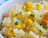 夏ご飯♪ とうもろこしの炊き込みご飯作り方7写真