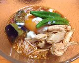 栄養満点♪梅オクラとろろそうめん作り方7写真