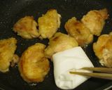 鶏ときのこのこんがりぽん炒め作り方5写真