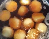 里芋の煮っころがし作り方3写真